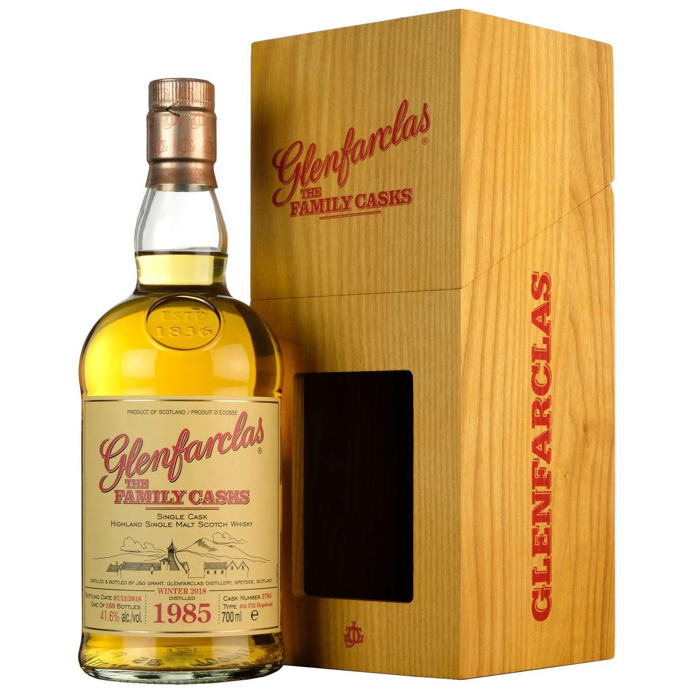 Glenfarclas 1985 (33 Year Old) Family Cask 
