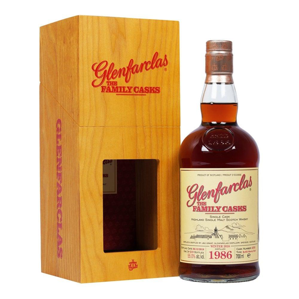 Glenfarclas 1986 (32 Year Old) Family Cask 