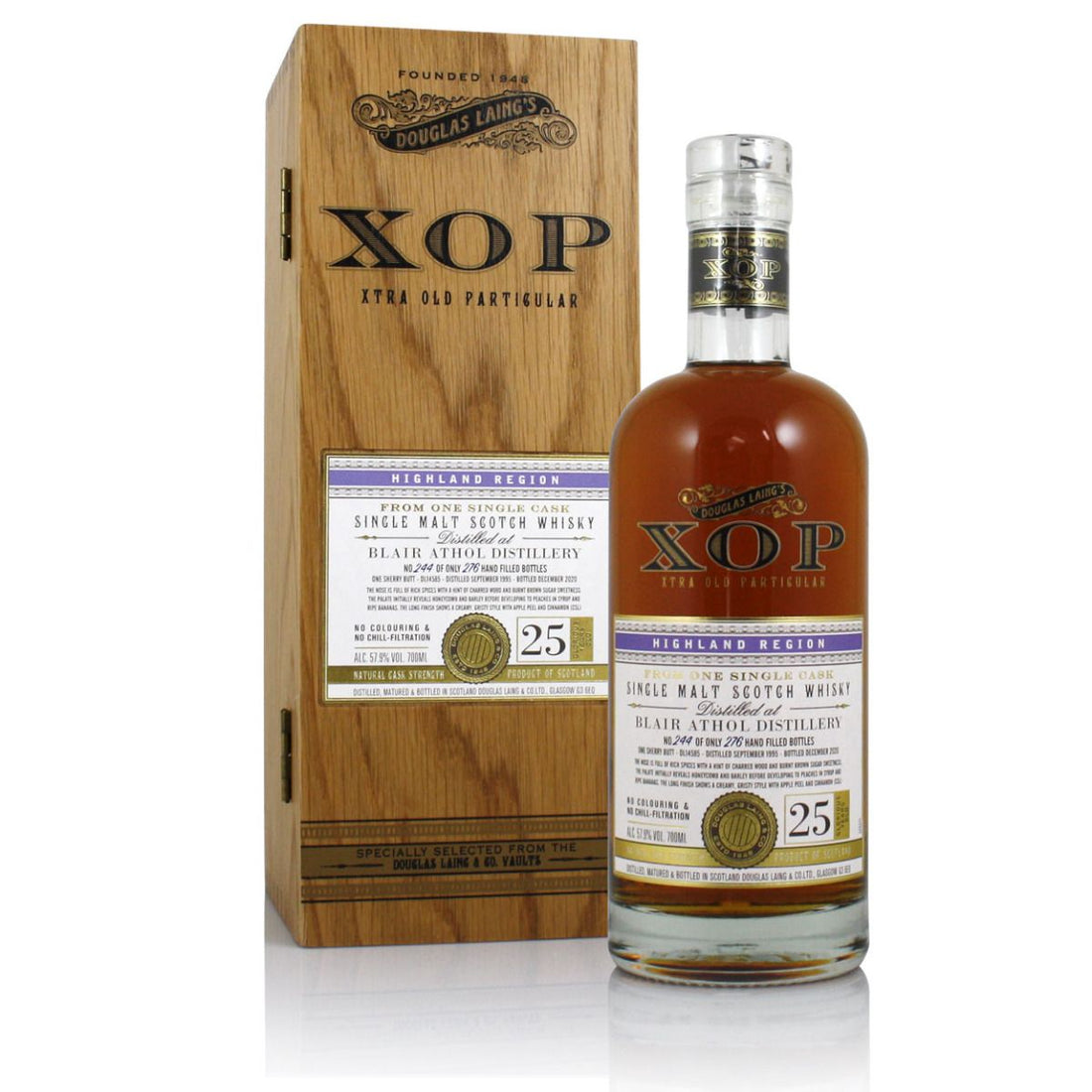 Blair Athol 25 Year Old 1995 XOP